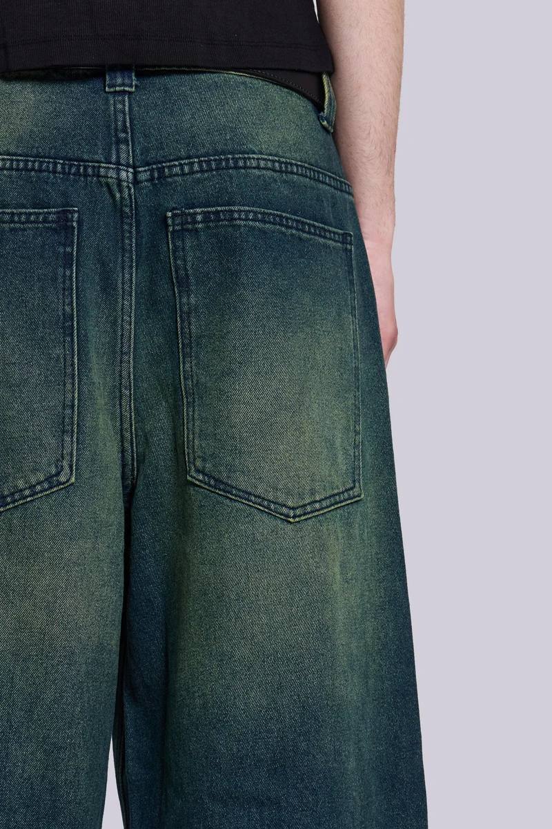 Jaded London Sandblast Blue Wash Colossus Fit Jeans