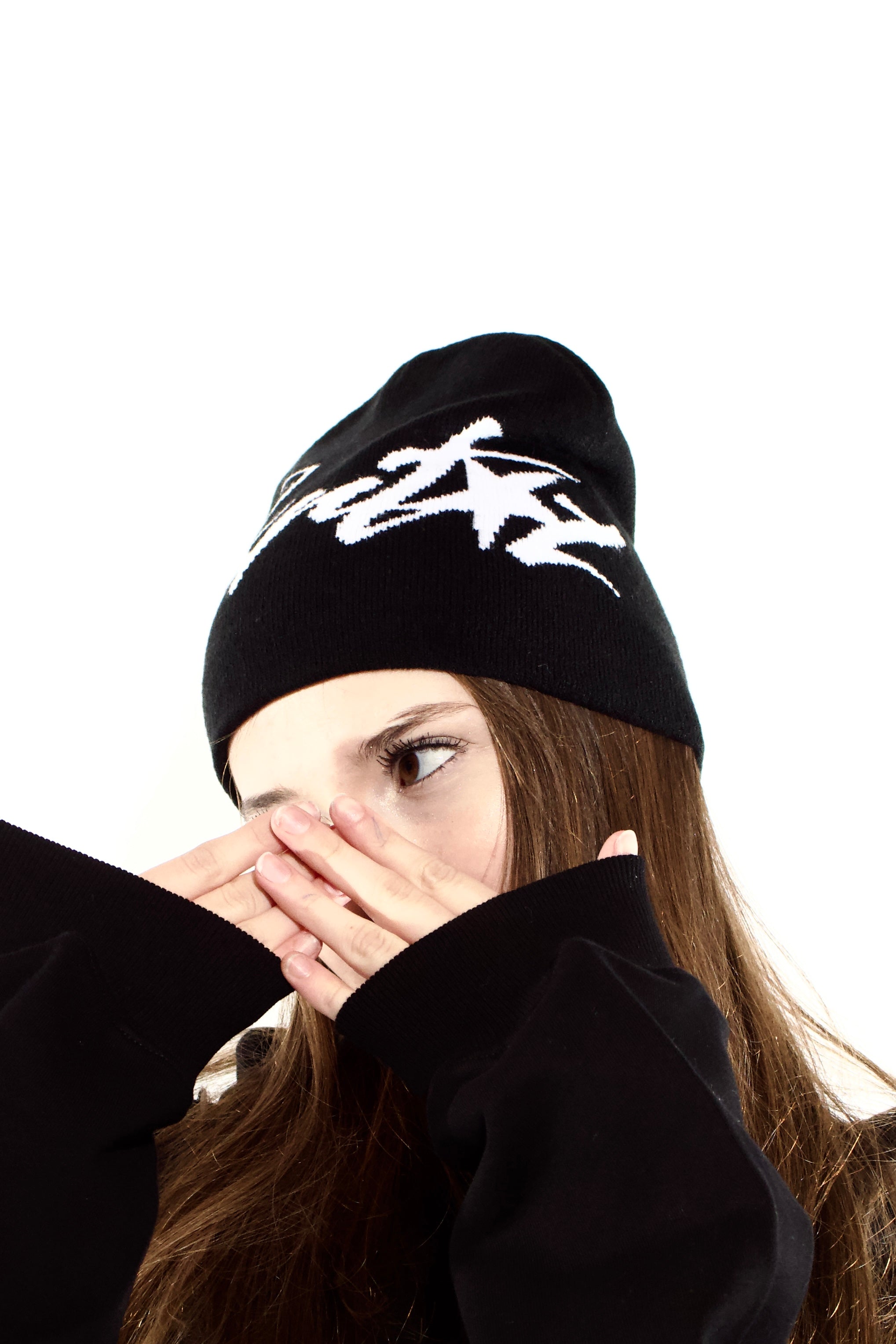 Corteiz Winter Hat Black